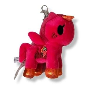 Tokidoki peperino pepper Unicorno plush keychain clip
